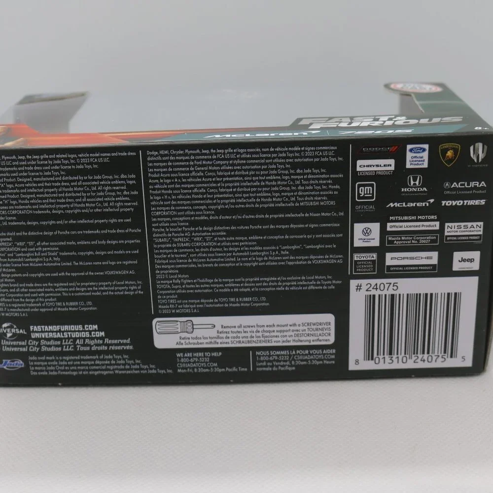 Fast & Furious McLaren 720S new in box 1:32 scale